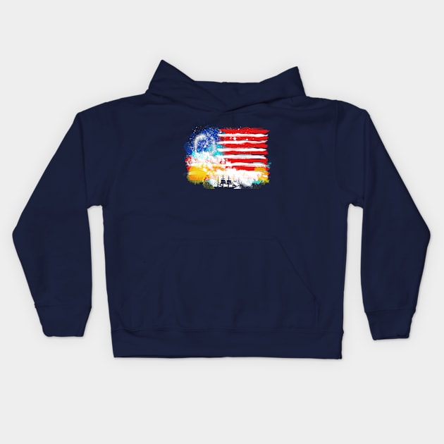 a new world Kids Hoodie by kharmazero